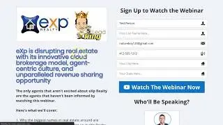 Get Your Customized eXp Recruiting Portal