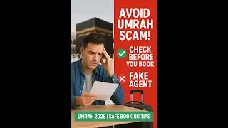How to Choose the Right Umrah Travel Agent | Avoid Scams & Fake Promises!
