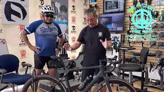 GURU Dynamic Road Bike Fit for Oscar Balcarcel