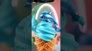 The Magical Ocean Ice Cream Surprise 🍦🐬✨