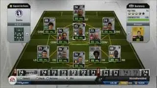 FIFA 13 Ultimate Team - Silver Belgian Pro League Squad Review