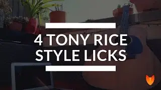 4 Tony Rice Style Licks [Guitar]