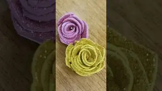 Rose | Craft For Kids | Toddler Learning Videos | Glitter paper | How to make Flower With Foam Sheet