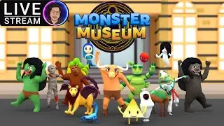 🔴 live review update monster museum v2.1.4 #monstermuseum #livegaming #livestream