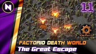 Factorio DeathWorld #11 ROBOTS NEED POWER I GUESS | Lets Play