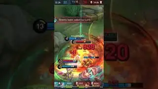 Mobile Legend Bang Bang-Aulus Fastest Double Kill