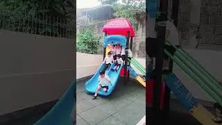 Nag enjoy  talaga ang mga bata sa #slide #shorts  #shortsfeed #shortvideo #short #sub