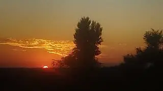Village sunset scenes   #village #sunset #nature photography #pakistan