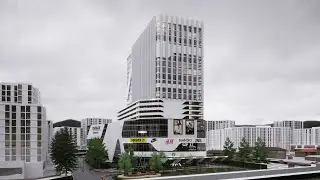 Discover the Beauty of Mixed-Use Tower with this 3D Walkthrough