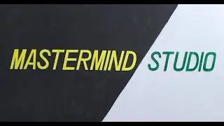 Mastermind Studio name making to using plastic board