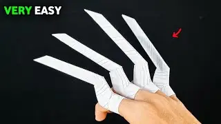 How To Make Wolverine Claw | Notebook Paper