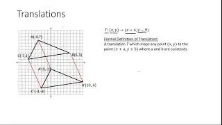 Translations and Glide Reflections (Geometry)