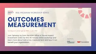 Outcomes Measurement | RISE Workshop Series