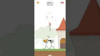 Dangling man🔥/android game play/level-1 #shots