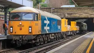 69002 & 69005 departs Dover Priory on SITT movement | 21/01/24