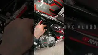 OMG 😱 Fix loose Frame sliders at Home 😍in Ktm Rc #shorts #shortvideo #ktm #crashguard