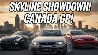 SKYLINE LEGENDS! 🇯🇵 High-Speed Battle at Canadian Raceway (GT7 PSVR2)