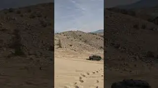 Hummer H2￼ full throttle through the sand hills ￼