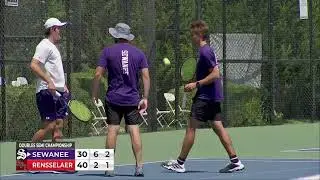 2024 NCAA Division III Men's Tennis Doubles Semifinals Highlights | RPI vs Sewanee