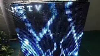 Outdoor SMD Led Curtain Display Waterproof Test
