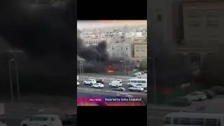 Fire in Abu Halifa || #kuwait #youtubeshorts #kuwaitcity