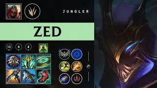Zed Jungle vs Wukong - EUW Challenger Patch 26.01