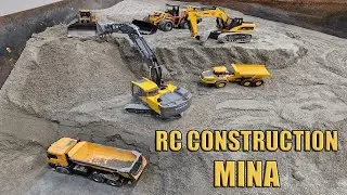 MINA CAPITULO 64: #VOLVOEC160 #BULLDOZERWLTOYS14800 #VOLVOA60H #PALACARGADORAHUINA1569 #RCMACHINEY