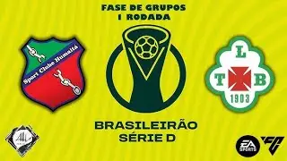 🔴AO VIVO NARRAÇÃO Humaitá x Tuna Luso - SÉRIE D 2025 - RODADA 1