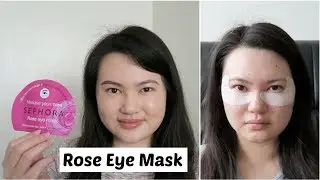 Sephora Collection Rose Eye Mask Review + Demo @Sephora  | Tracey Violet
