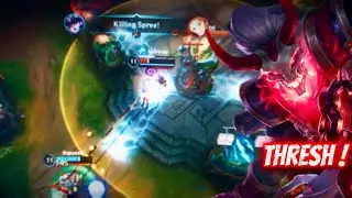Thresh : One Hook , One Death ! Tips to Dominate the Lane ! 