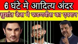 With in 6 hours Aditya Thackeray in jail in Sushant Singh Rajput n disha Salian case Fadnavis say ?