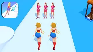 Makeover Run - All Levels Gameplay Walkthrough (Android, iOS)