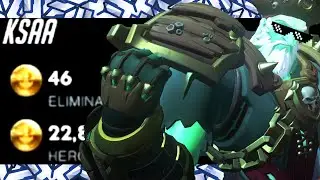 IS SIGMA STRONG? KSAA SIGMA GOD! 46 ELIMS! 20K DMG! [ OVERWATCH SEASON 26 TOP 500 ]