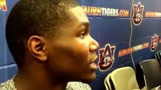 Kerryon Johnson discusses Auburn's big rushing performance against Arkansas State