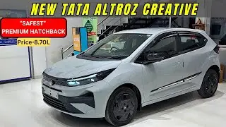 2025 New Tata Altroz Creative ✅| Detailed Walkaround With On Road Price | tata altroz facelift 2025