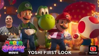 Reacting to The Super Mario Galaxy Movie | Yoshi First Look