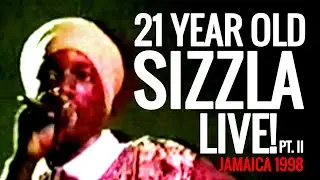 Sizzla - One Away LIVE in Kingston Jamaica 1998 | Reggae Music