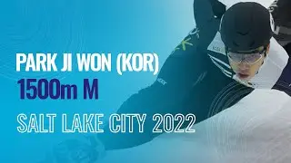 PARK Ji Won (KOR) | Winner | 1500m M | Salt Lake City | #ShortTrackSkating