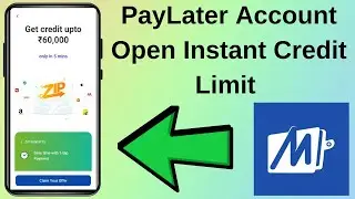 PayLater Account Open Instant Credit Limit