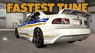 CSR2 Danny Yamato's Honda Civic EJ1 Fastest Tune & Shift Pattern
