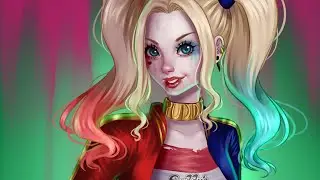 Suicide Squad Harley Quinn Speedpaint