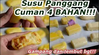 SUSU PANGGANG (BAKED MILK) CUMAN 4 BAHAN!!!