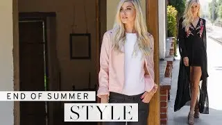 PinkBlush End Of Summer Style