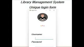 Library Management System in C# | Login Form | Part 1| easy coding