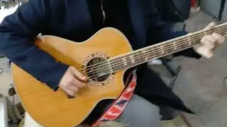 👍 리페어 샵 다녀온 후기 - 대학생 청년의 짧은 연주! 싸운드 홀 기능 설명 - ( 대전 훈기타웍스 )