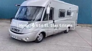 2010 Hymer B 654 SL Star Edition Motorhome for sale at Camper UK