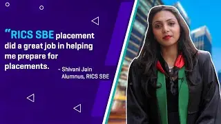 MBA from RICS SBE was a wise decision |Shivani Jain | Student View