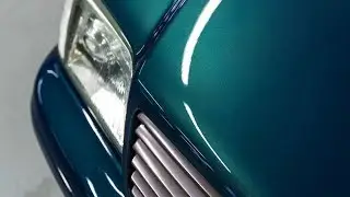 1996 Mercedes-Benz SL 320 R129 in Designo paint finish Variocolor green-blue