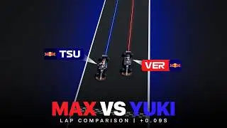 Tsunoda vs Verstappen at the 2025 Qatar GP Sprint Qualifying