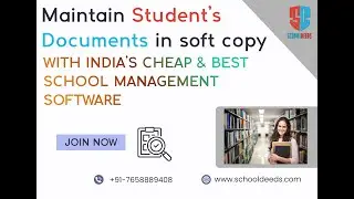 Student's Documents || Maintain your Student's Documents in digital form with Unlimited Space ||